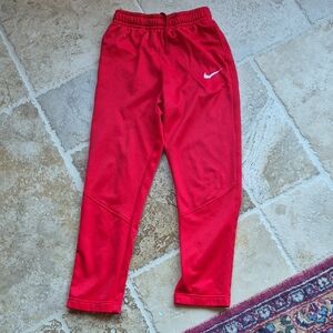 Nike Knit Track Pants, Red, Youth XL